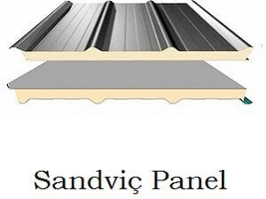 sandvic panel 7 300x225 - Çatı Malzemeleri Maliyet Hesaplama